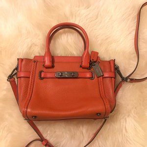 Coach swagger 21” Handbag